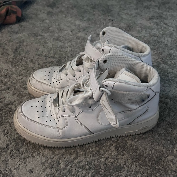 Nike Air Force 1 High Tops – White, Size 10 US - Picture 2 of 8